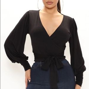 Brand New In Packaging— The Drape Is Over Top (M) Fashion Nova